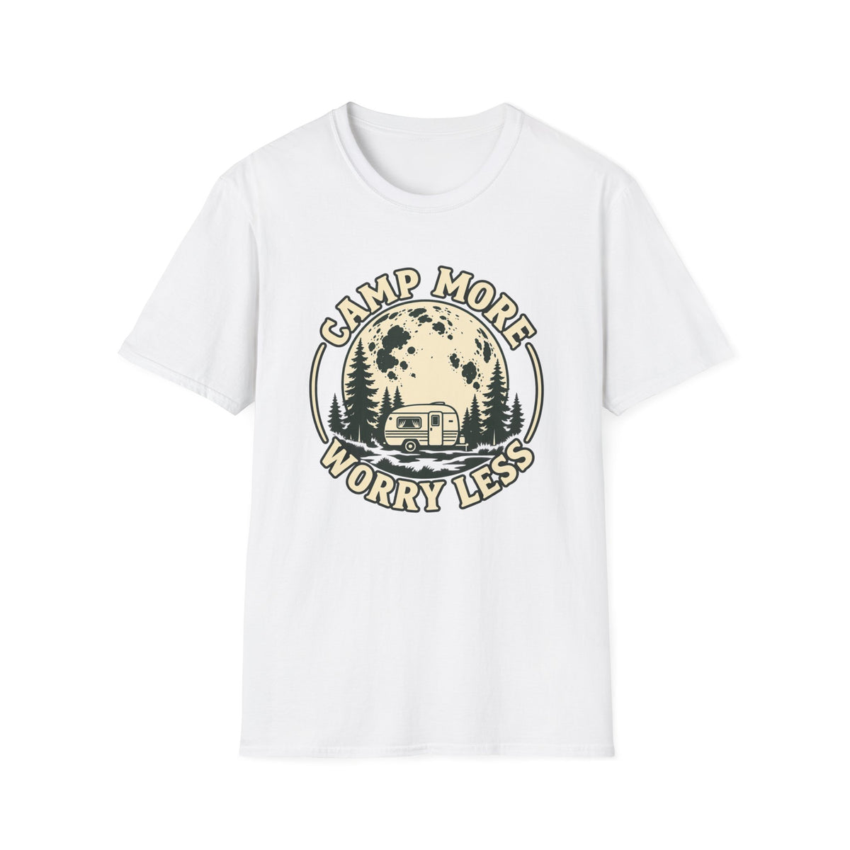 Camp More Worry Less Camping T-Shirt
