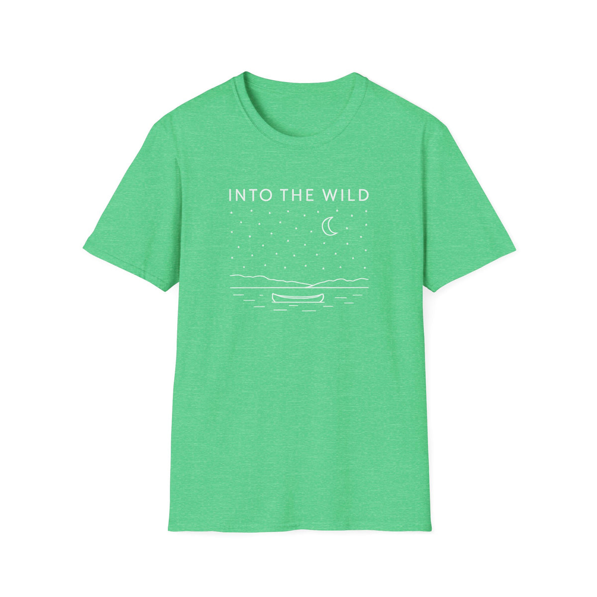 Moonlit Night Boat T-Shirt