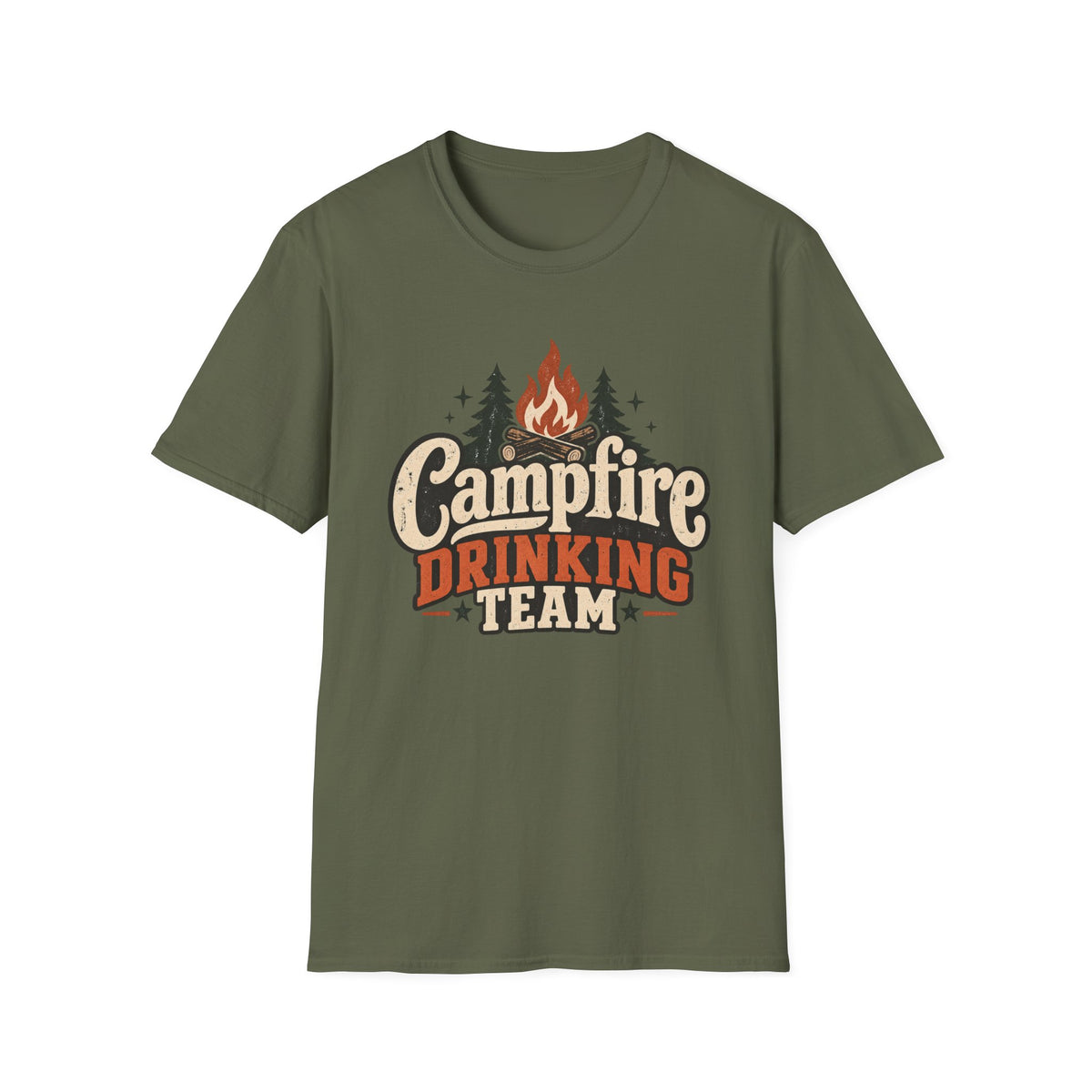 Campfire Drinking Team T-Shirt