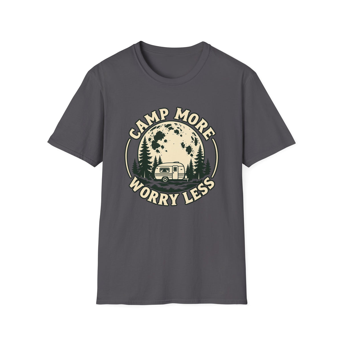 Camp More Worry Less Camping T-Shirt
