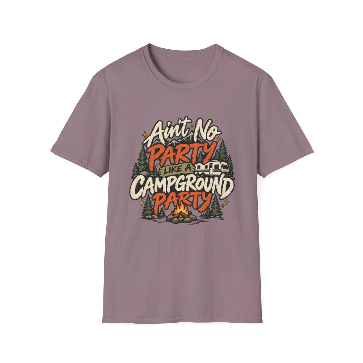 Camping Party T-Shirt
