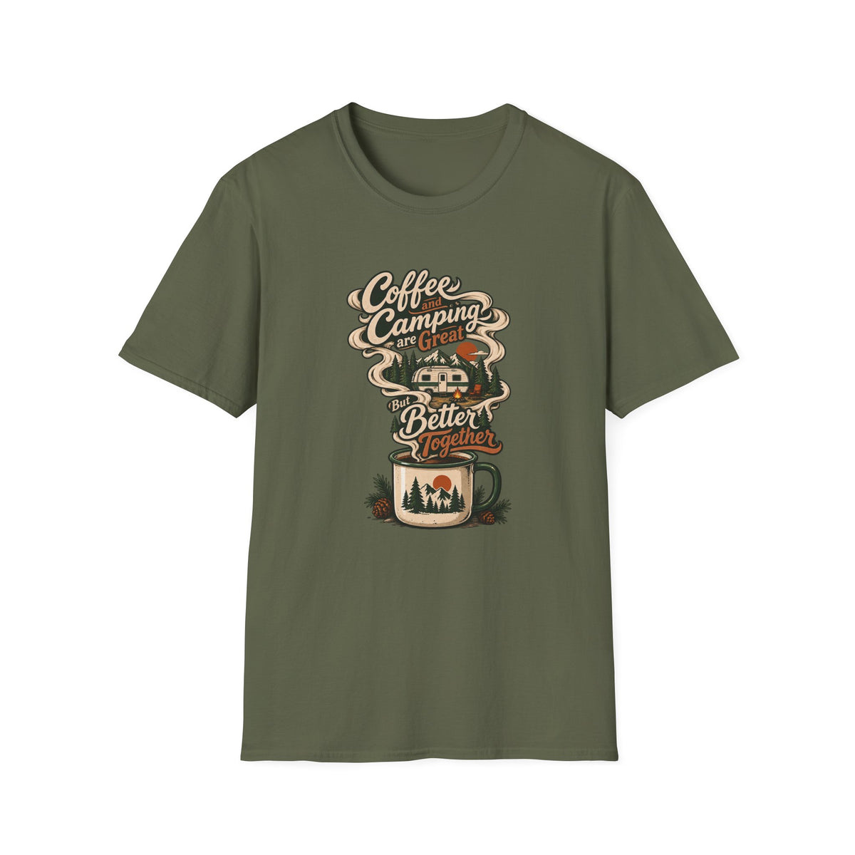 Coffee & Camping T-Shirt
