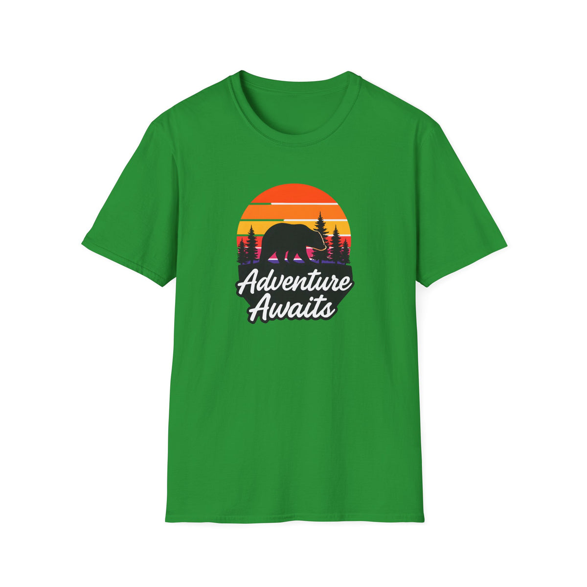 Bear in Sunset Forest T-Shirt