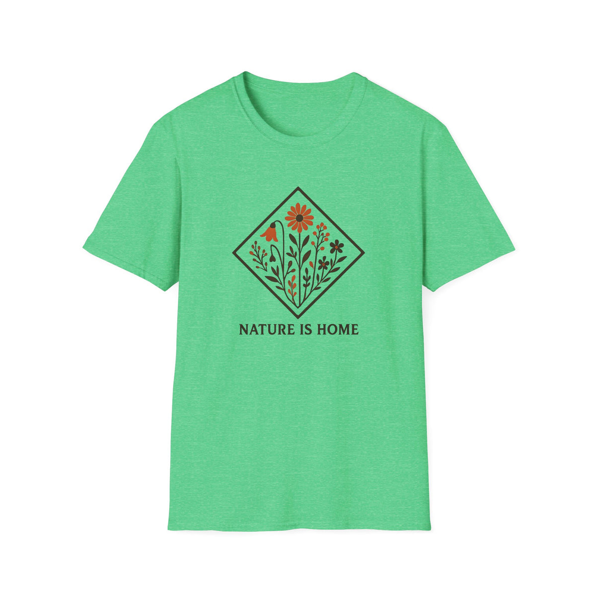 Floral Nature Artwork T-Shirt