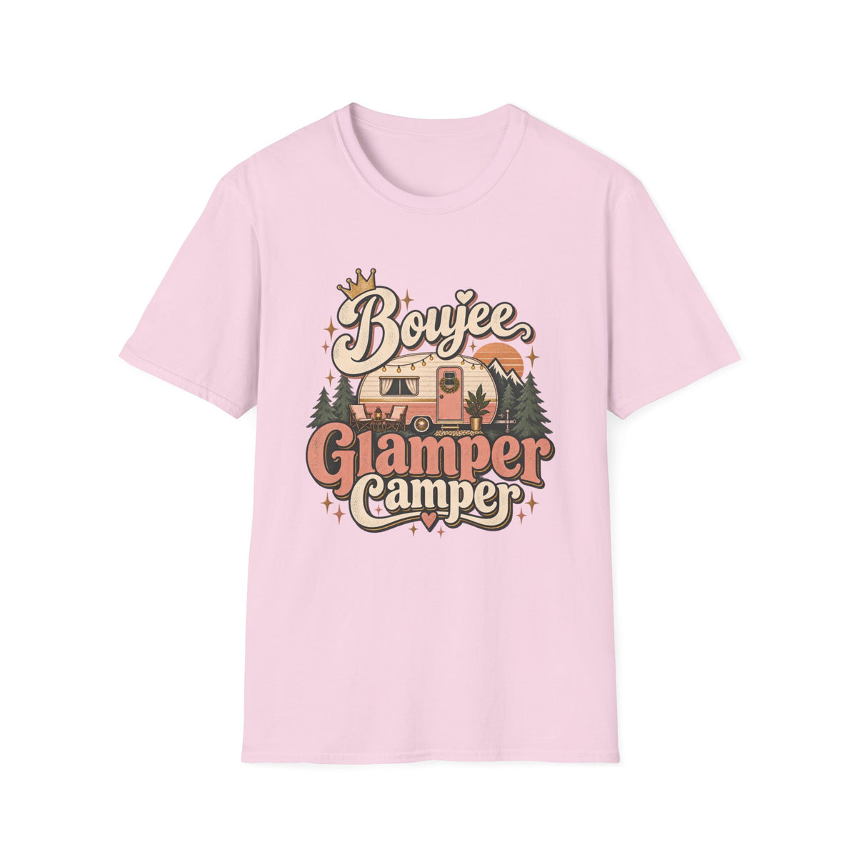 Boujee Glamper Camper T-Shirt