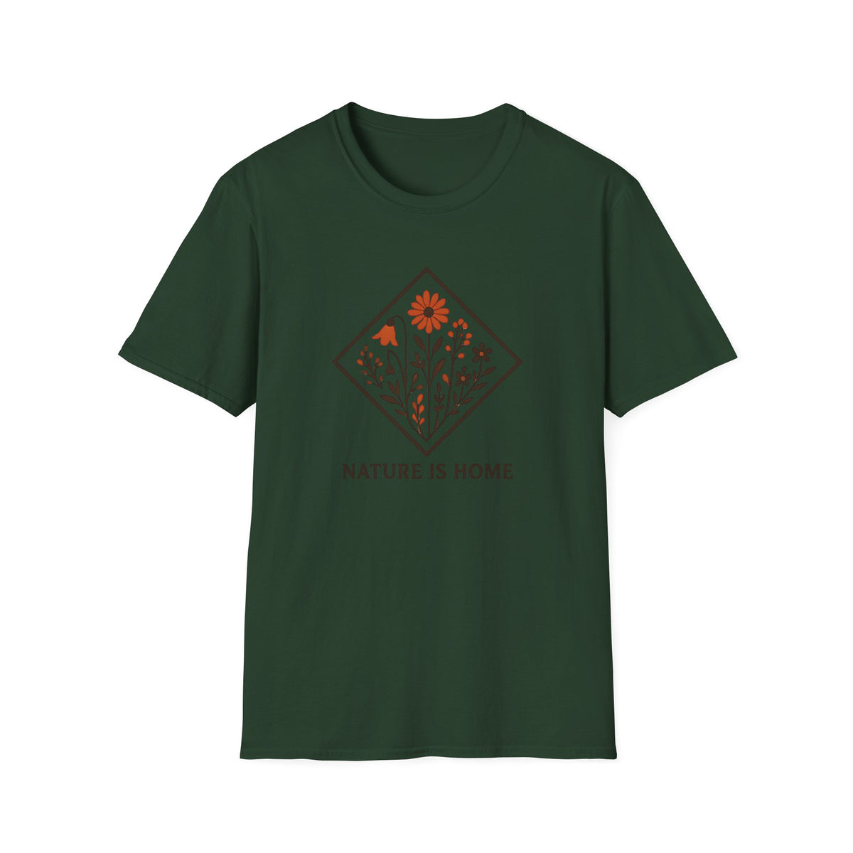 Floral Nature Artwork T-Shirt
