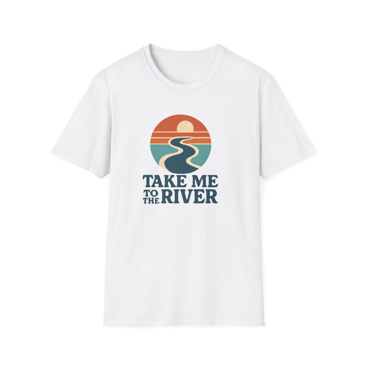 Sunset River Graphic T-Shirt