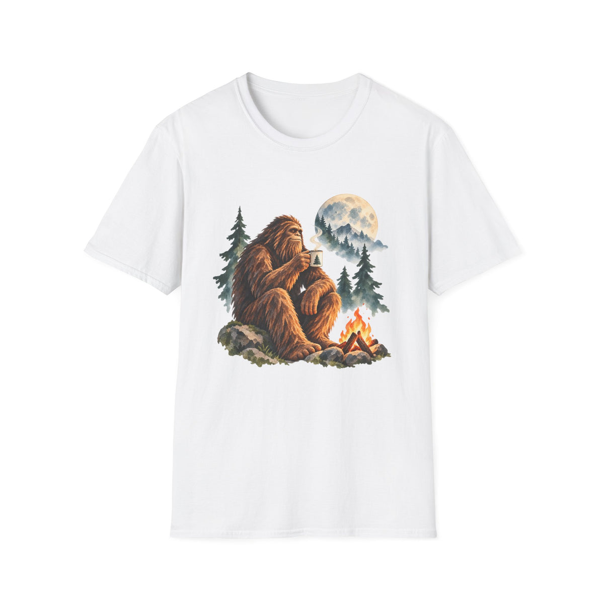 Bigfoot Camping T-Shirt