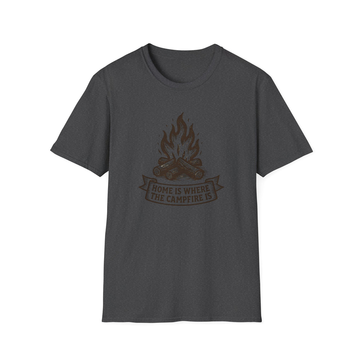 Campfire Home Banner T-Shirt