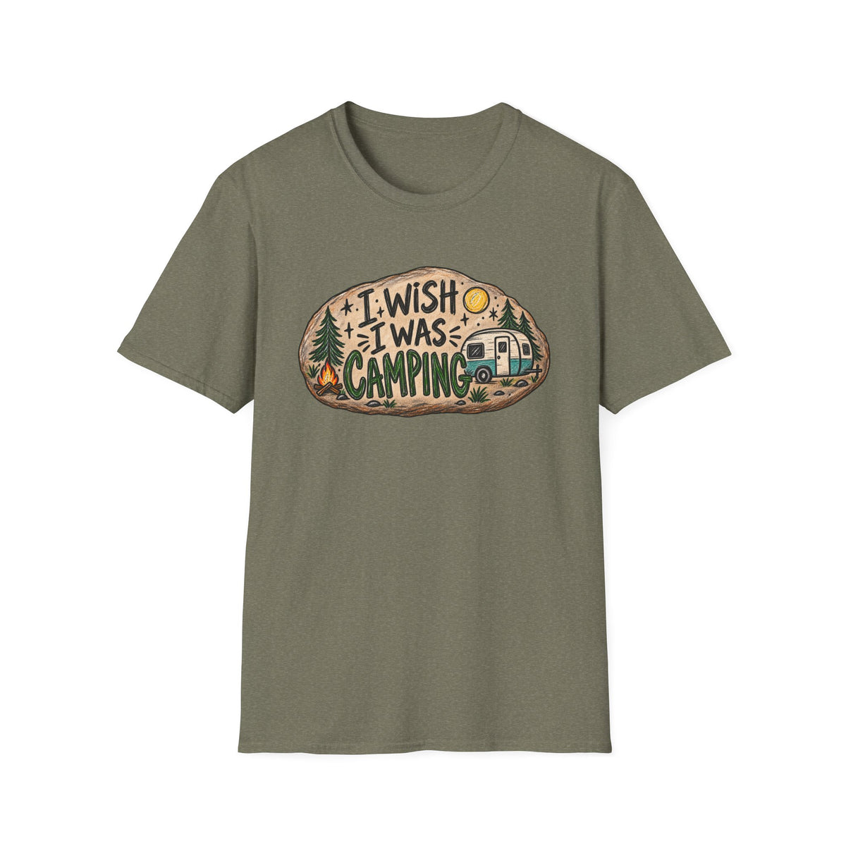 I Wish I Was Camping T-Shirt