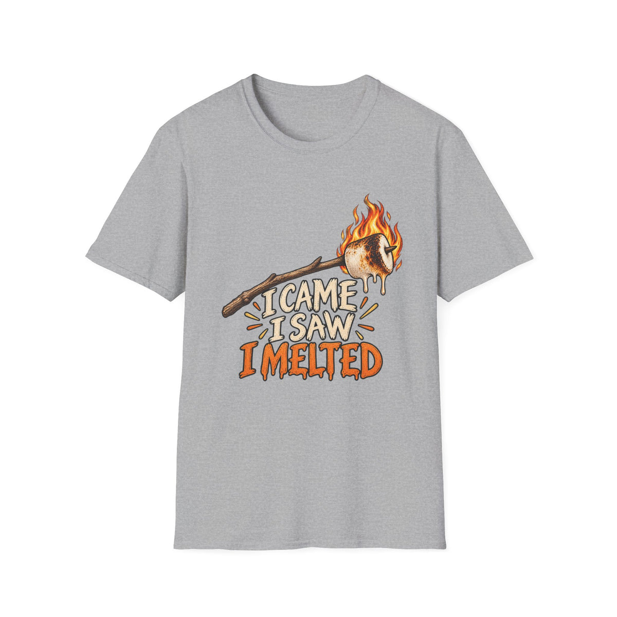 I Came I Saw I Melted Marshmallow T-Shirt