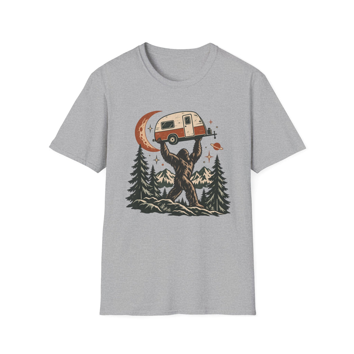 Bigfoot Camper T‑Shirt