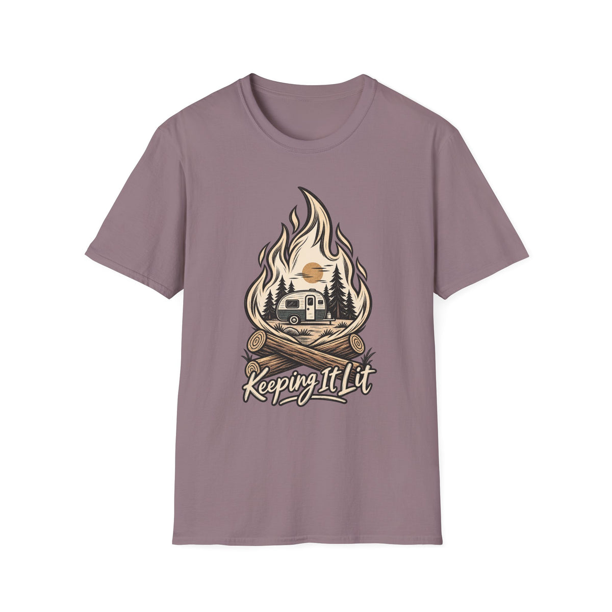 Keeping It Lit Camper T-Shirt