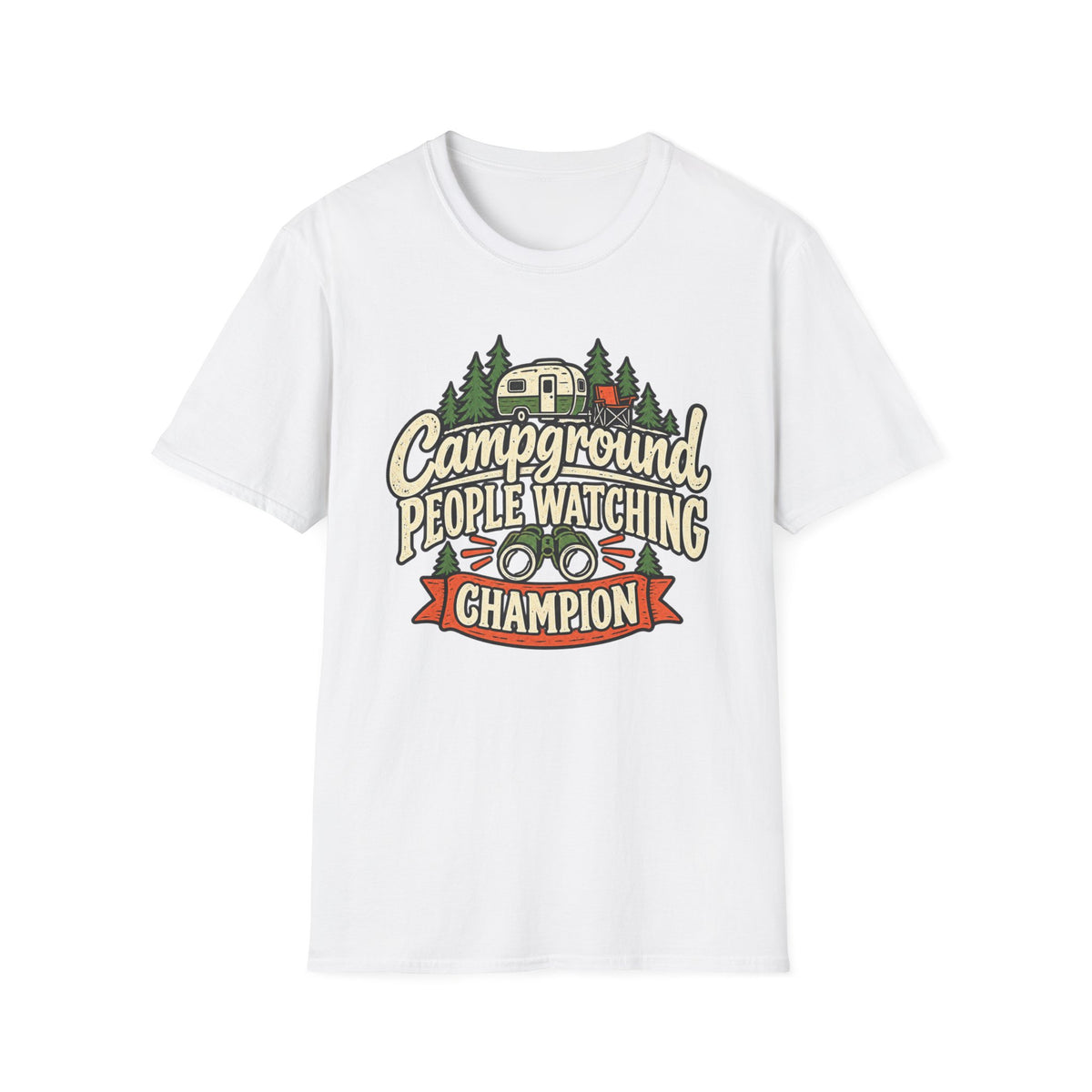 Campground People Watching Champion T-Shirt