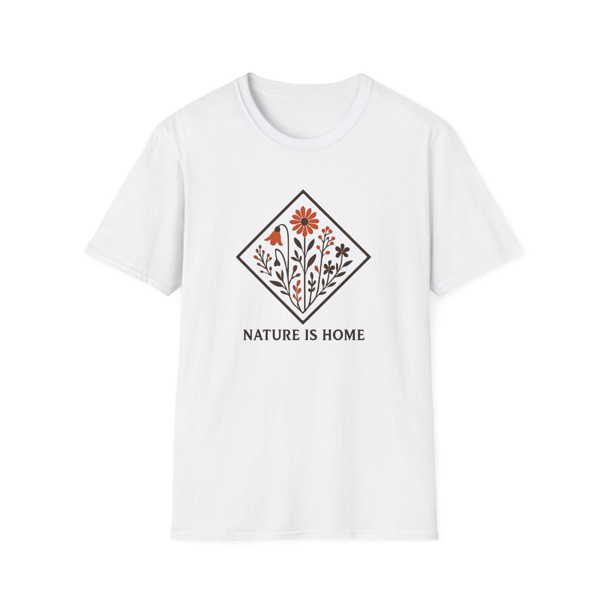Floral Nature Artwork T-Shirt
