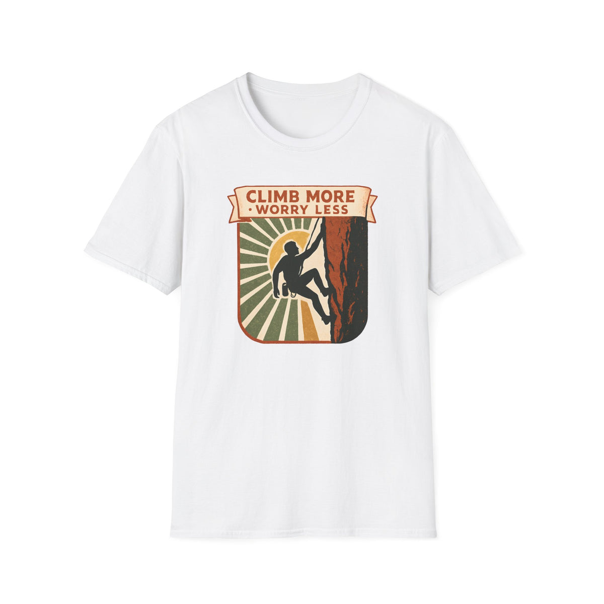 Climb More Worry Less T-Shirt