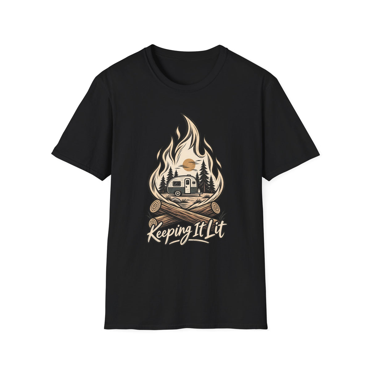 Keeping It Lit Camper T-Shirt