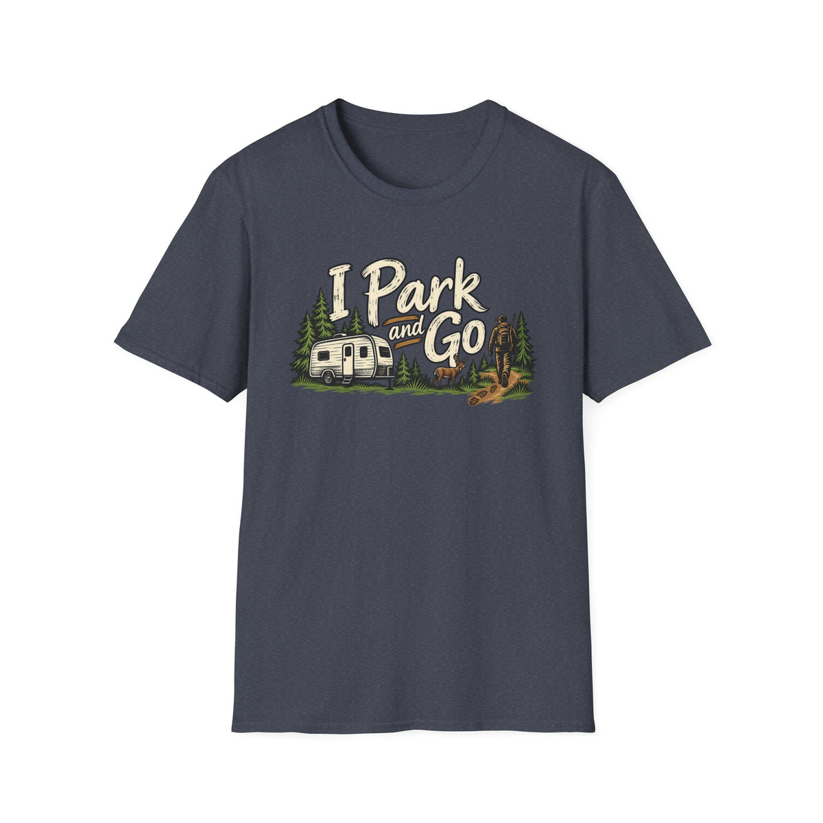 I Park Go Camping T-Shirt