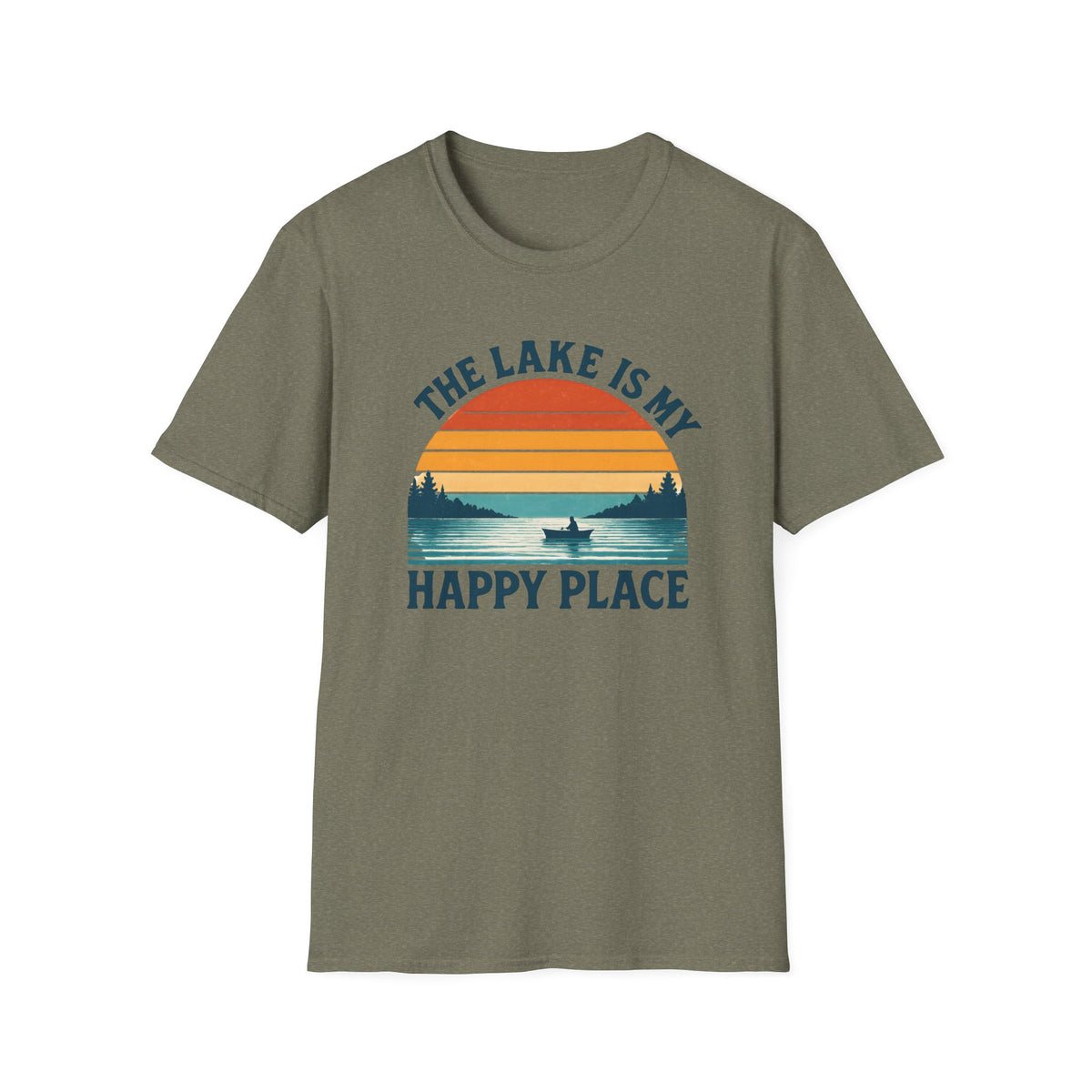 Lake Sunset Happy Place T-Shirt