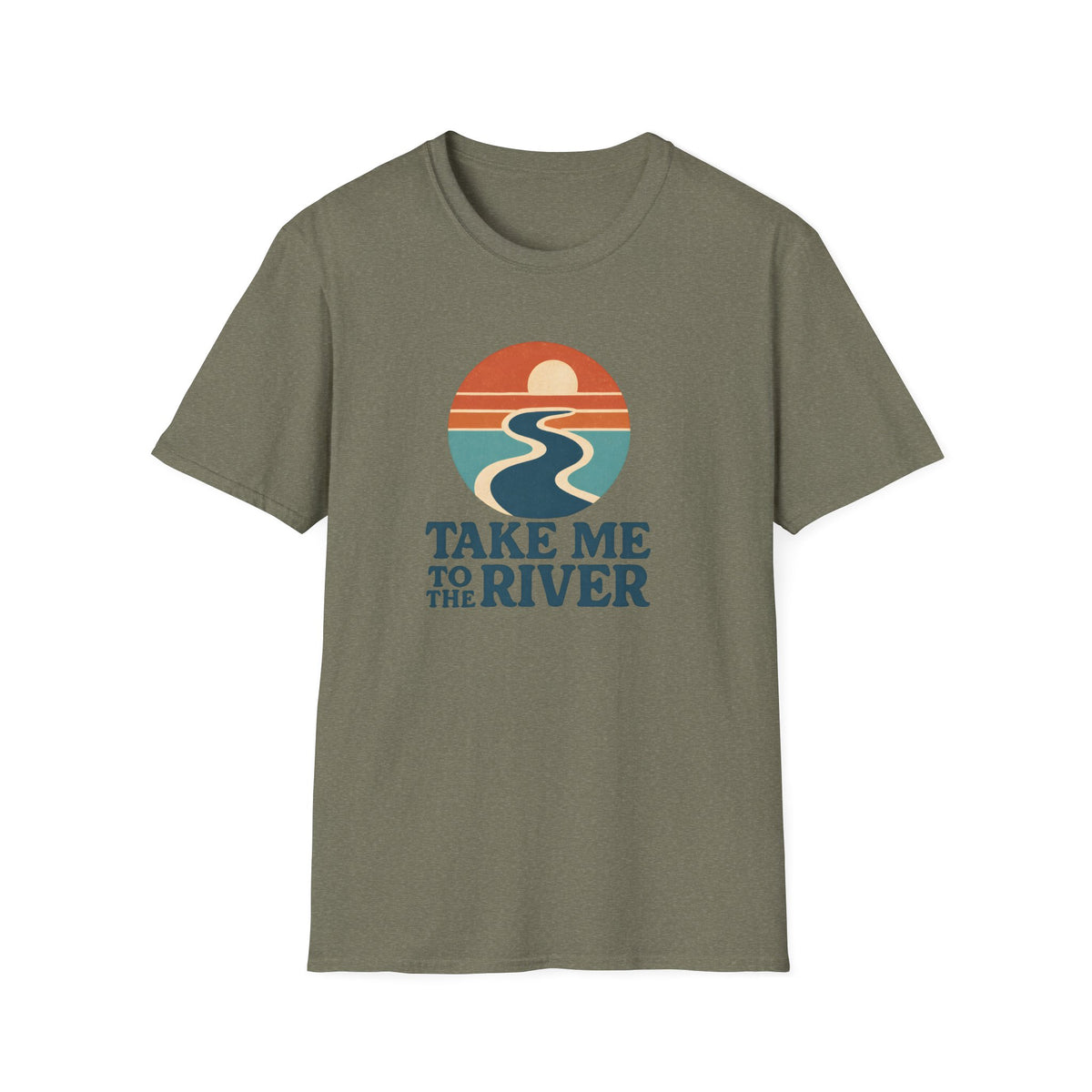 Sunset River Graphic T-Shirt