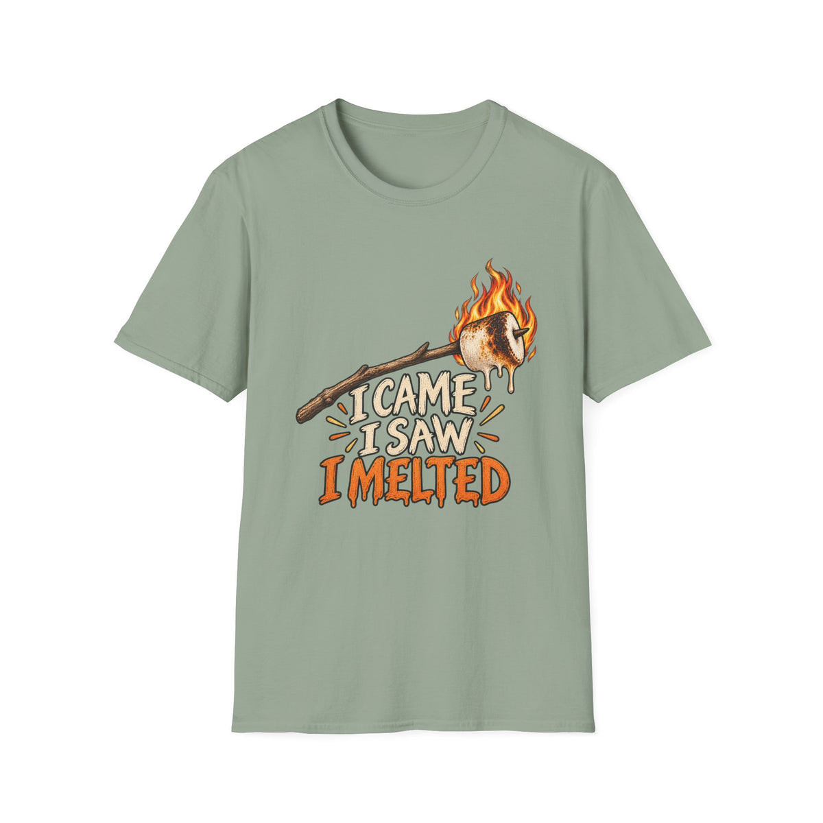 I Came I Saw I Melted Marshmallow T-Shirt