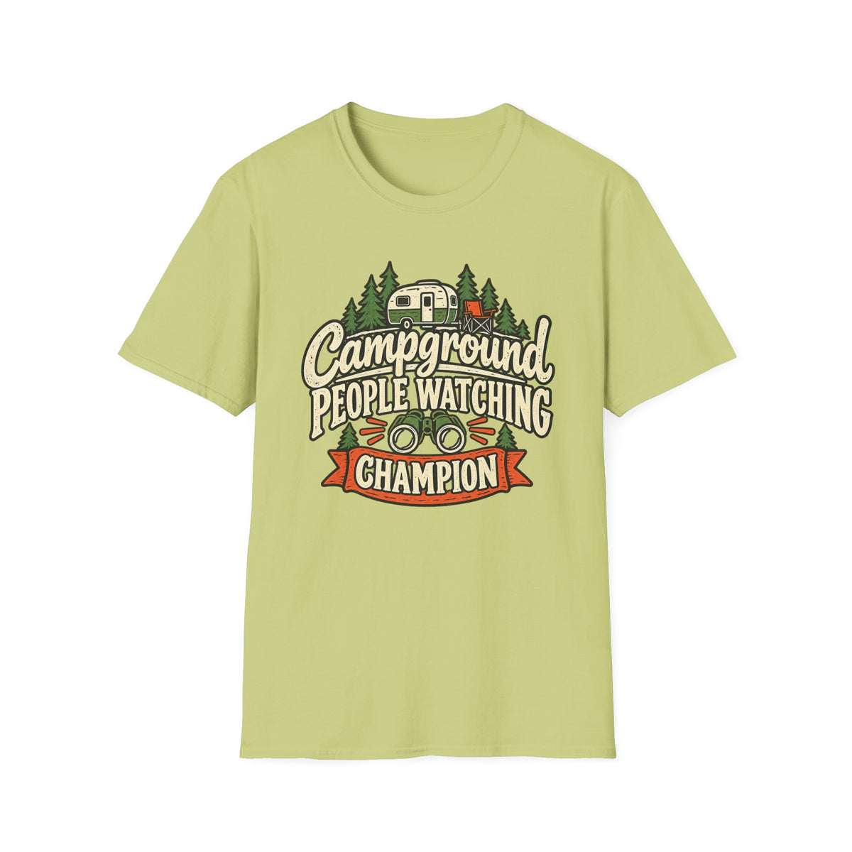 Campground People Watching Champion T-Shirt