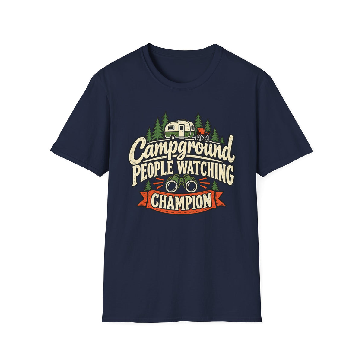 Campground People Watching Champion T-Shirt