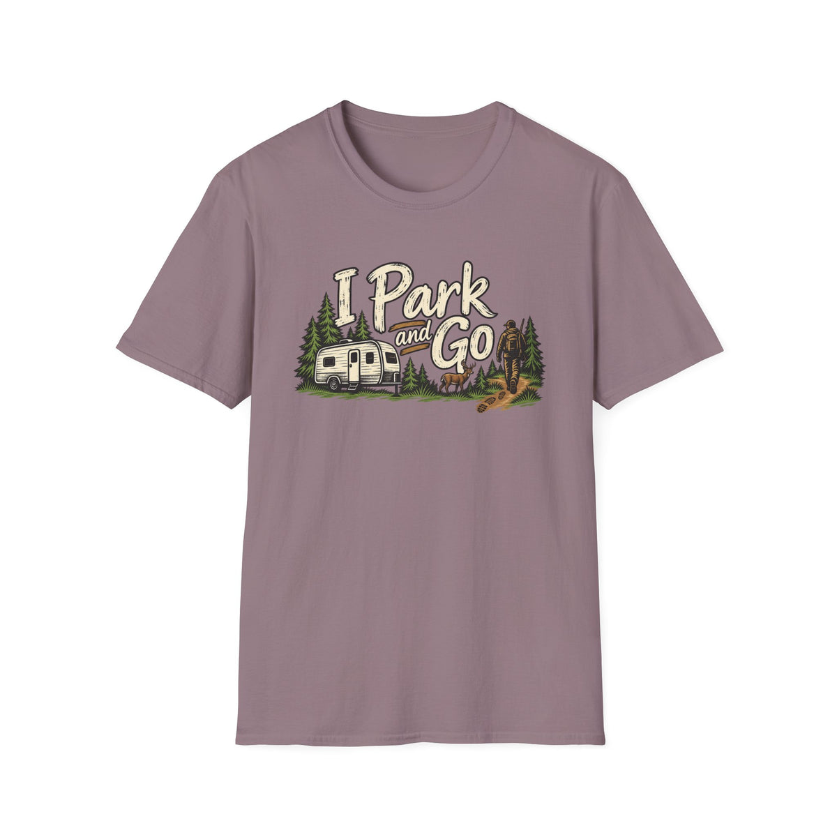 I Park Go Camping T-Shirt