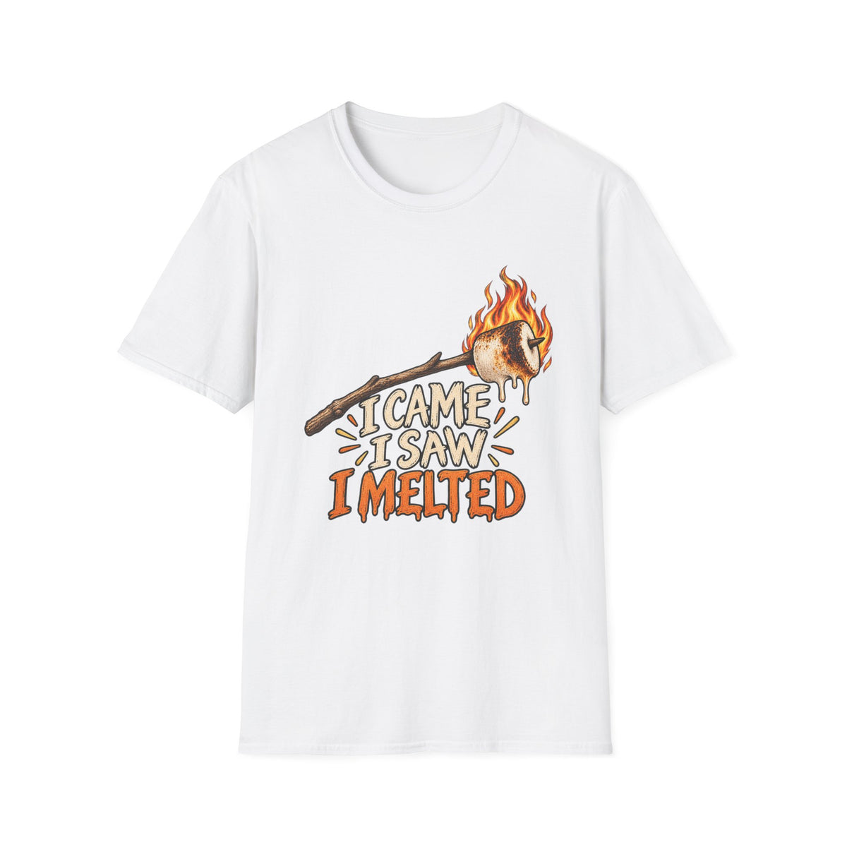 I Came I Saw I Melted Marshmallow T-Shirt