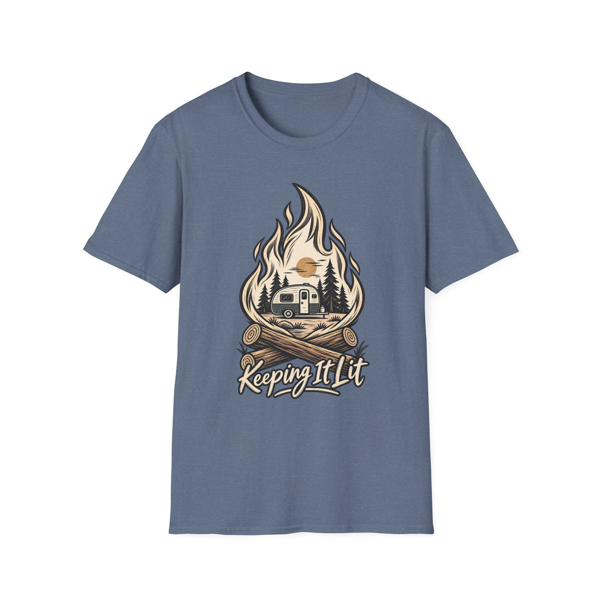 Keeping It Lit Camper T-Shirt