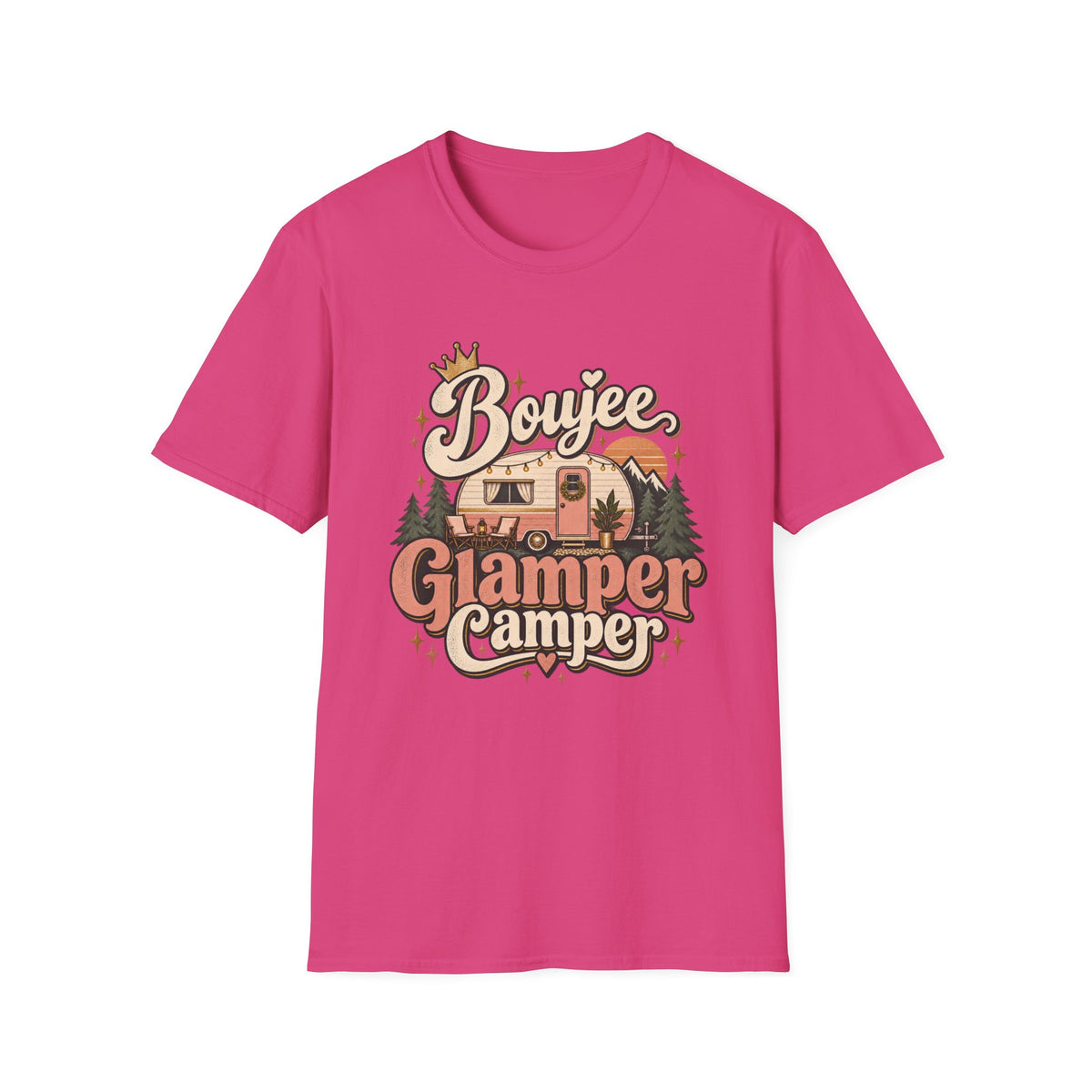 Boujee Glamper Camper T-Shirt