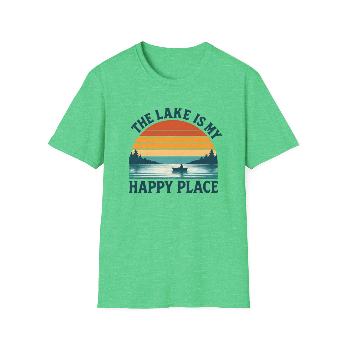Lake Sunset Happy Place T-Shirt