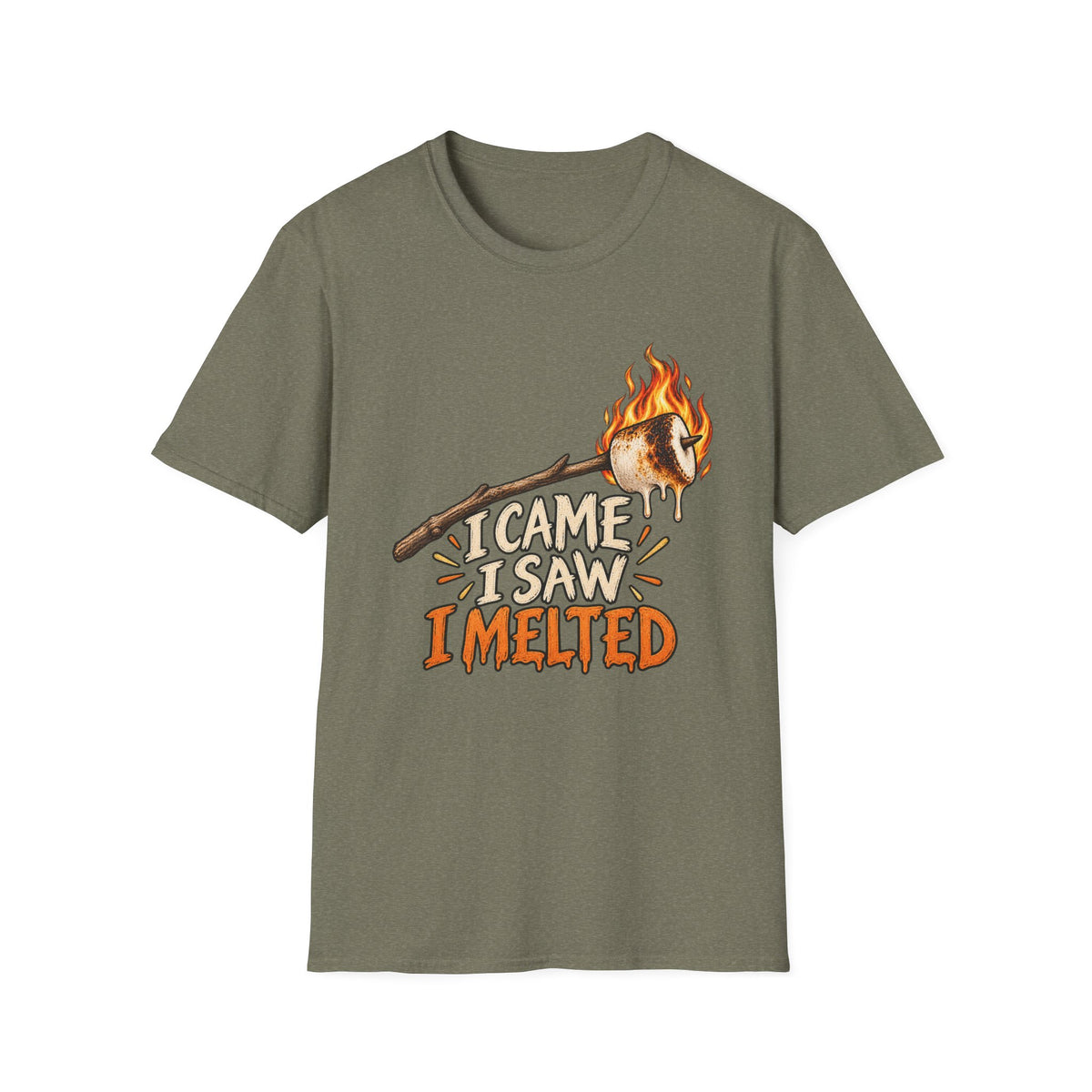 I Came I Saw I Melted Marshmallow T-Shirt