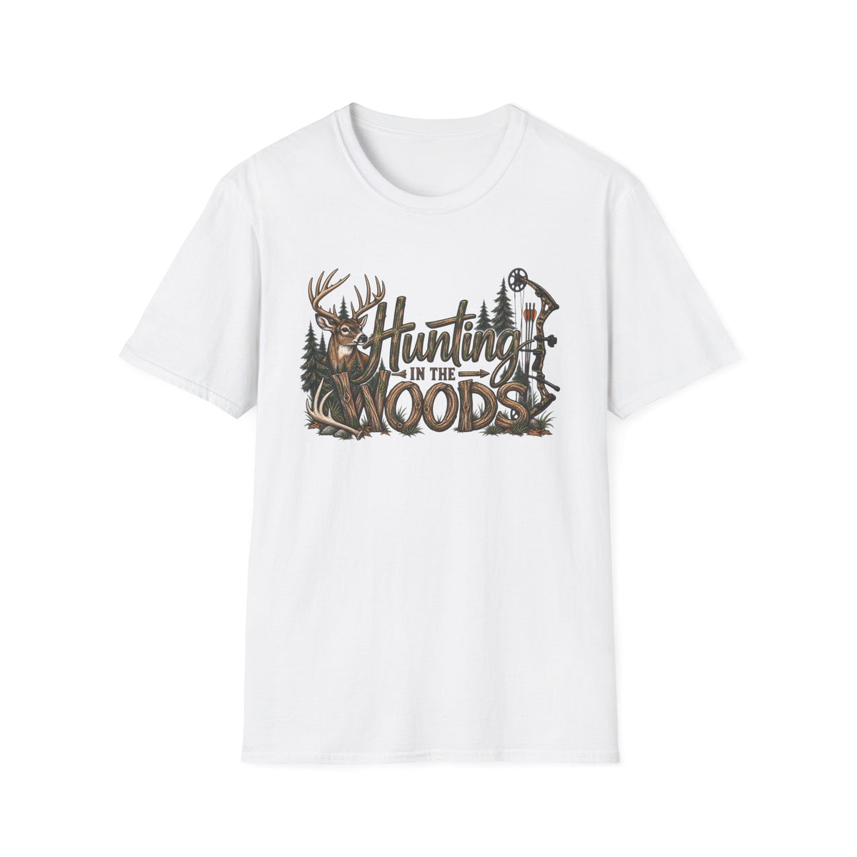 Hunting in the Woods T-Shirt
