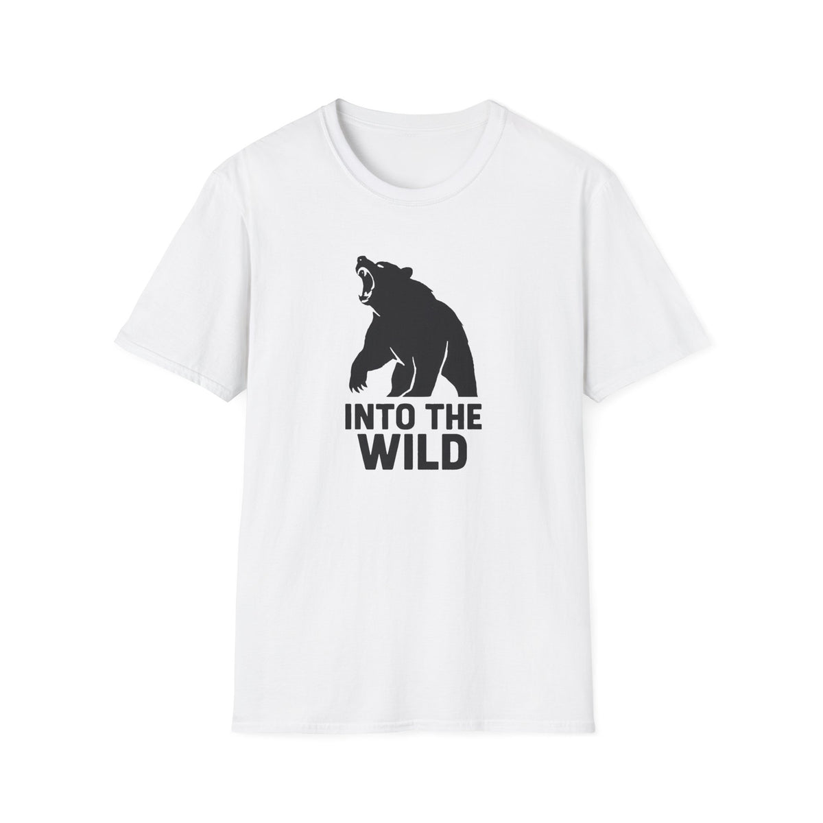 Bear silhouette with text T-Shirt