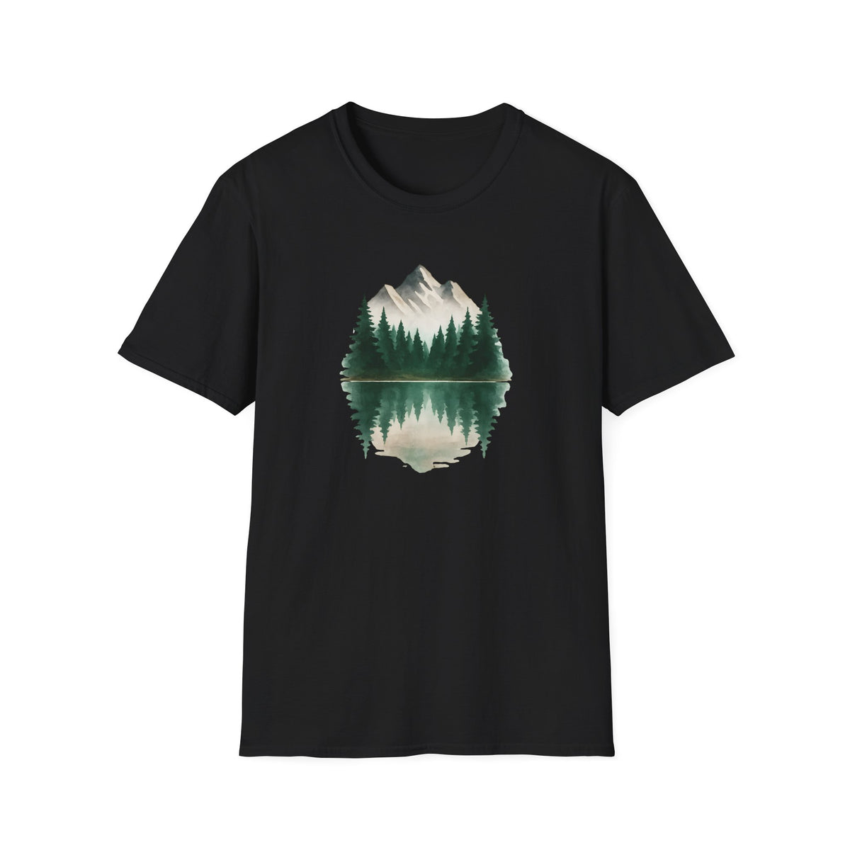 Mountain Lake Reflection T-Shirt