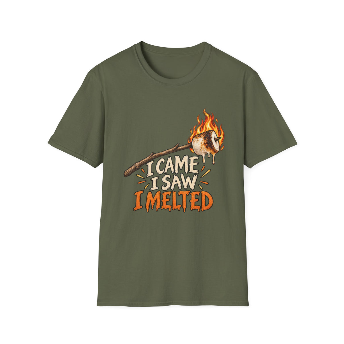 I Came I Saw I Melted Marshmallow T-Shirt