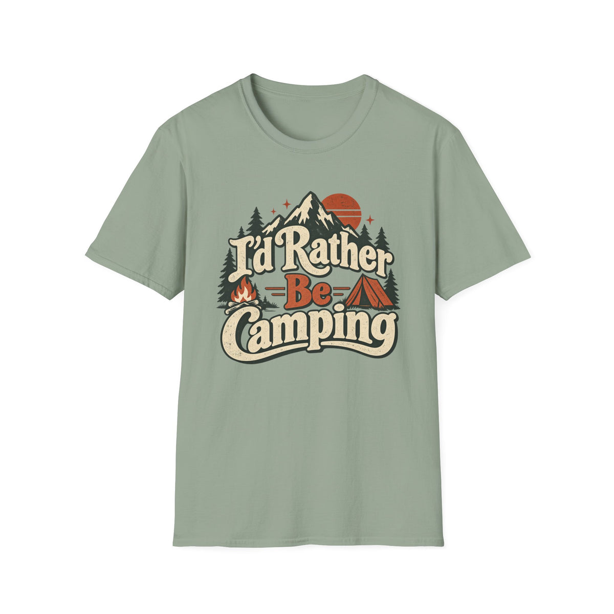 I'd Rather Be Camping T-Shirt