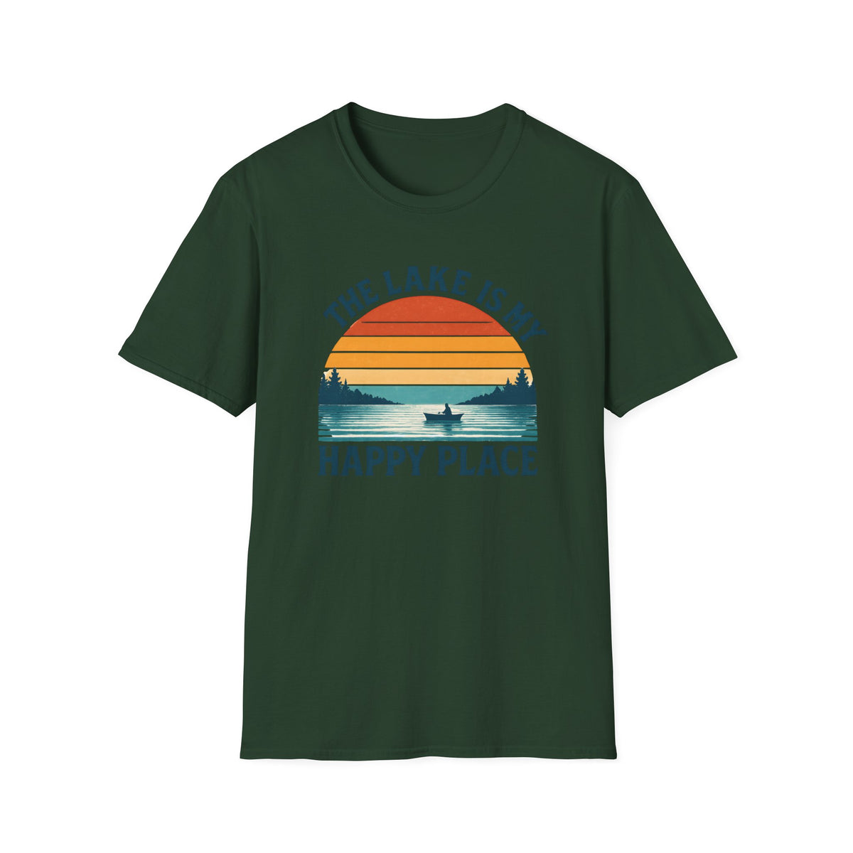 Lake Sunset Happy Place T-Shirt