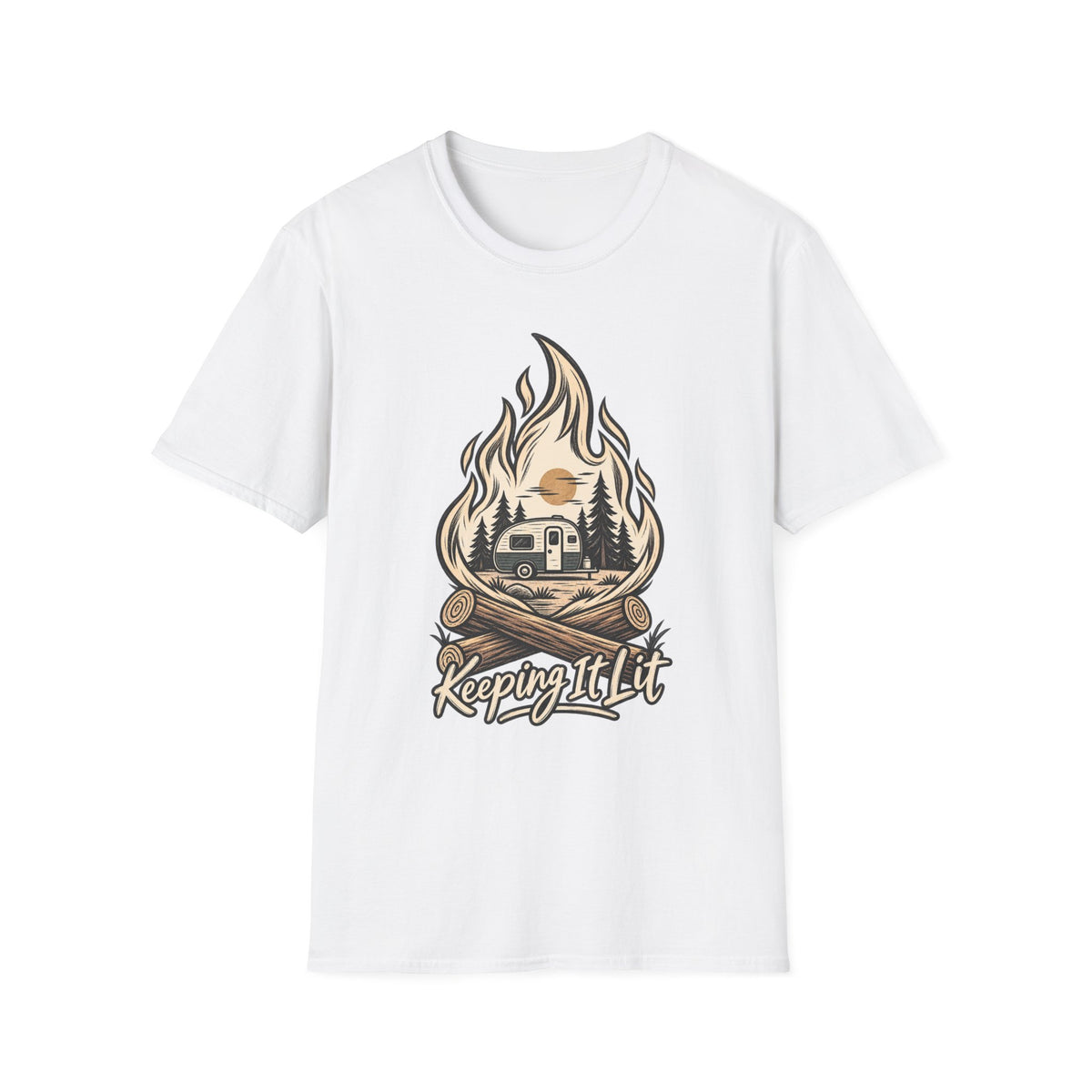 Keeping It Lit Camper T-Shirt