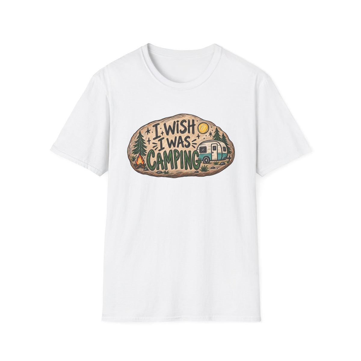 I Wish I Was Camping T-Shirt