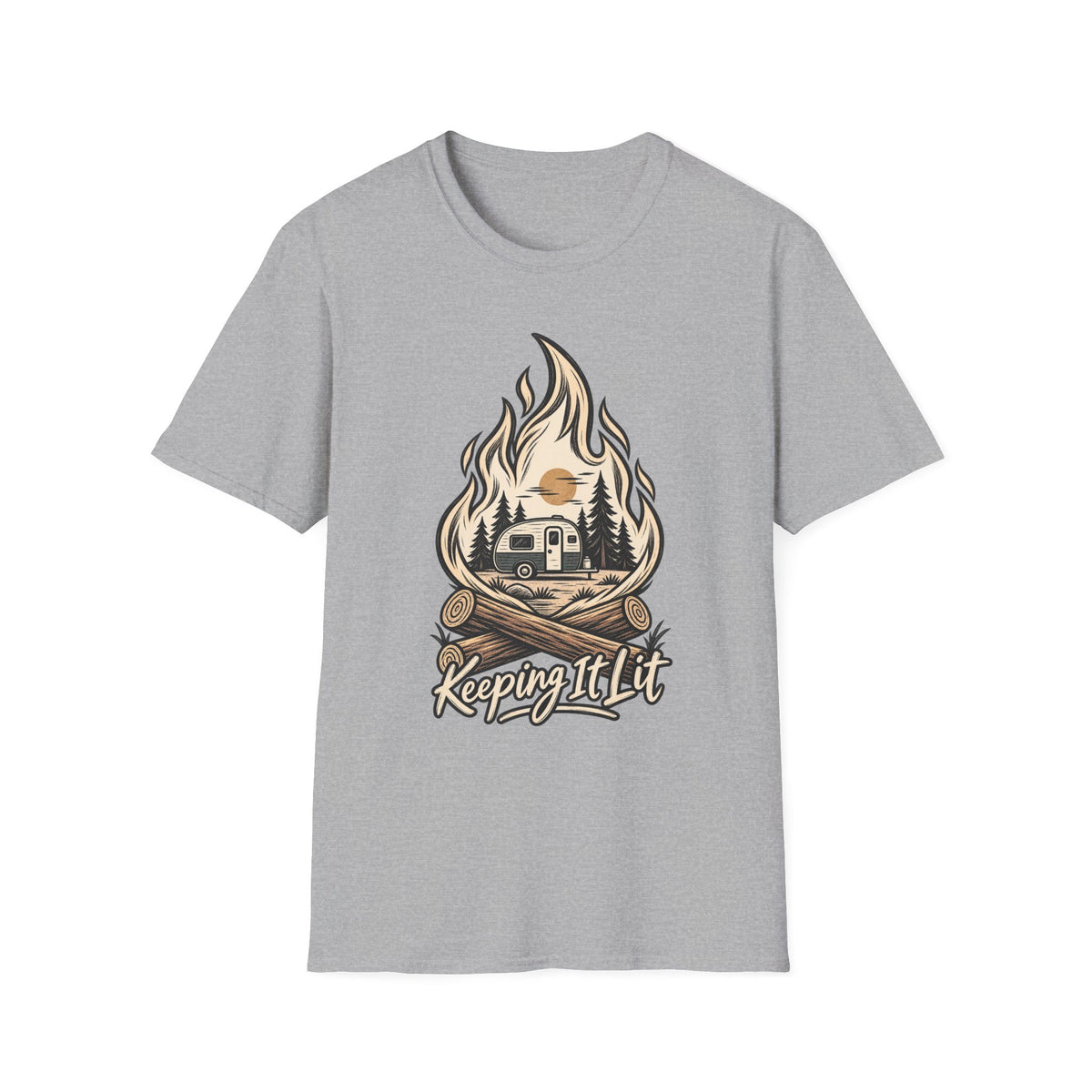Keeping It Lit Camper T-Shirt
