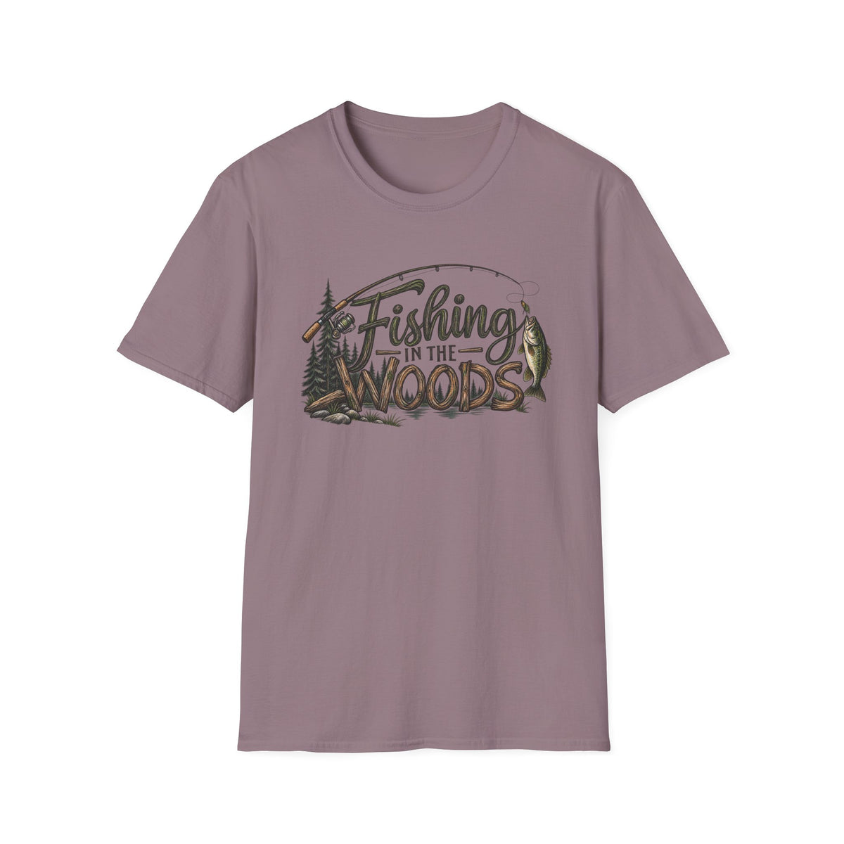 Fishing in the Woods T-Shirt