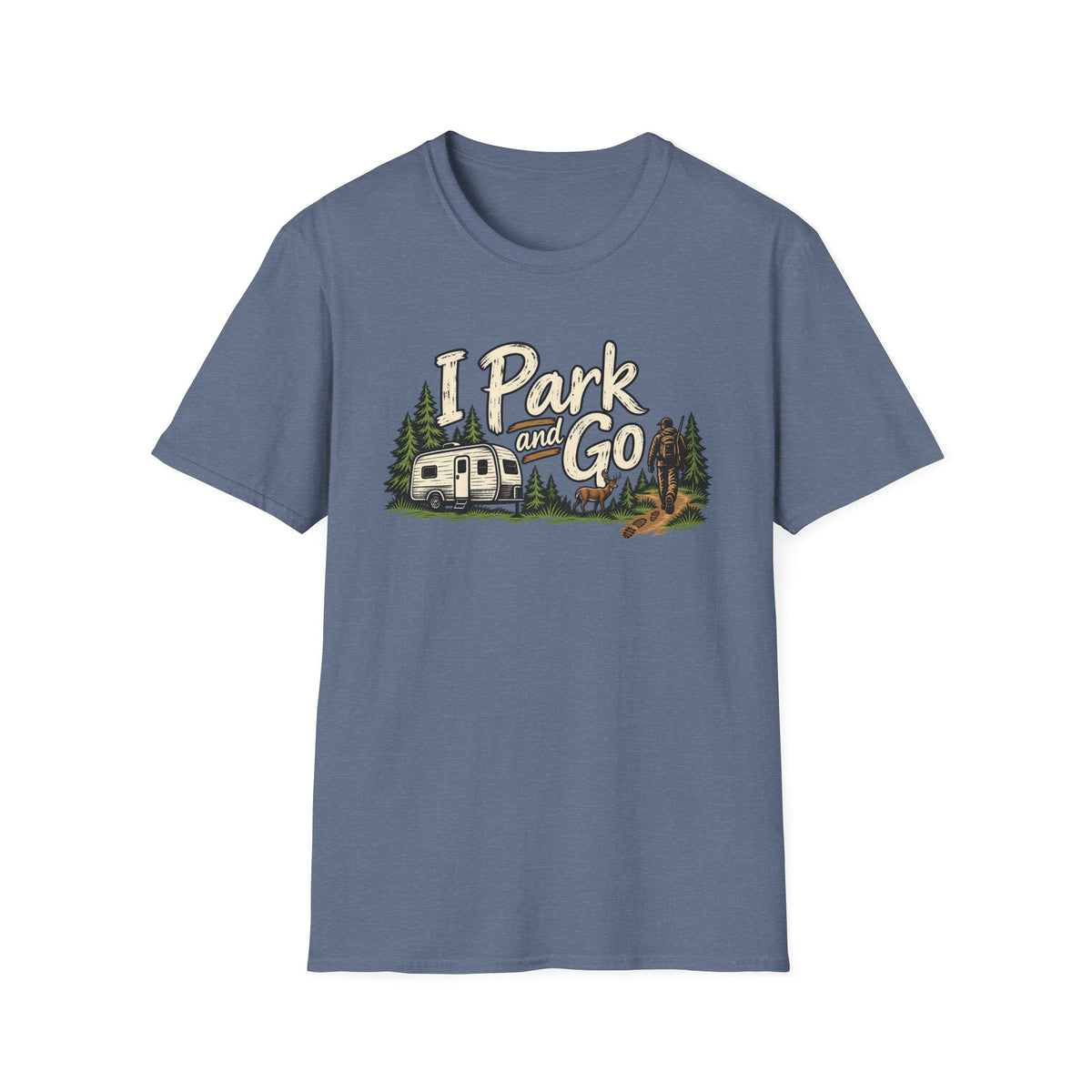 I Park Go Camping T-Shirt