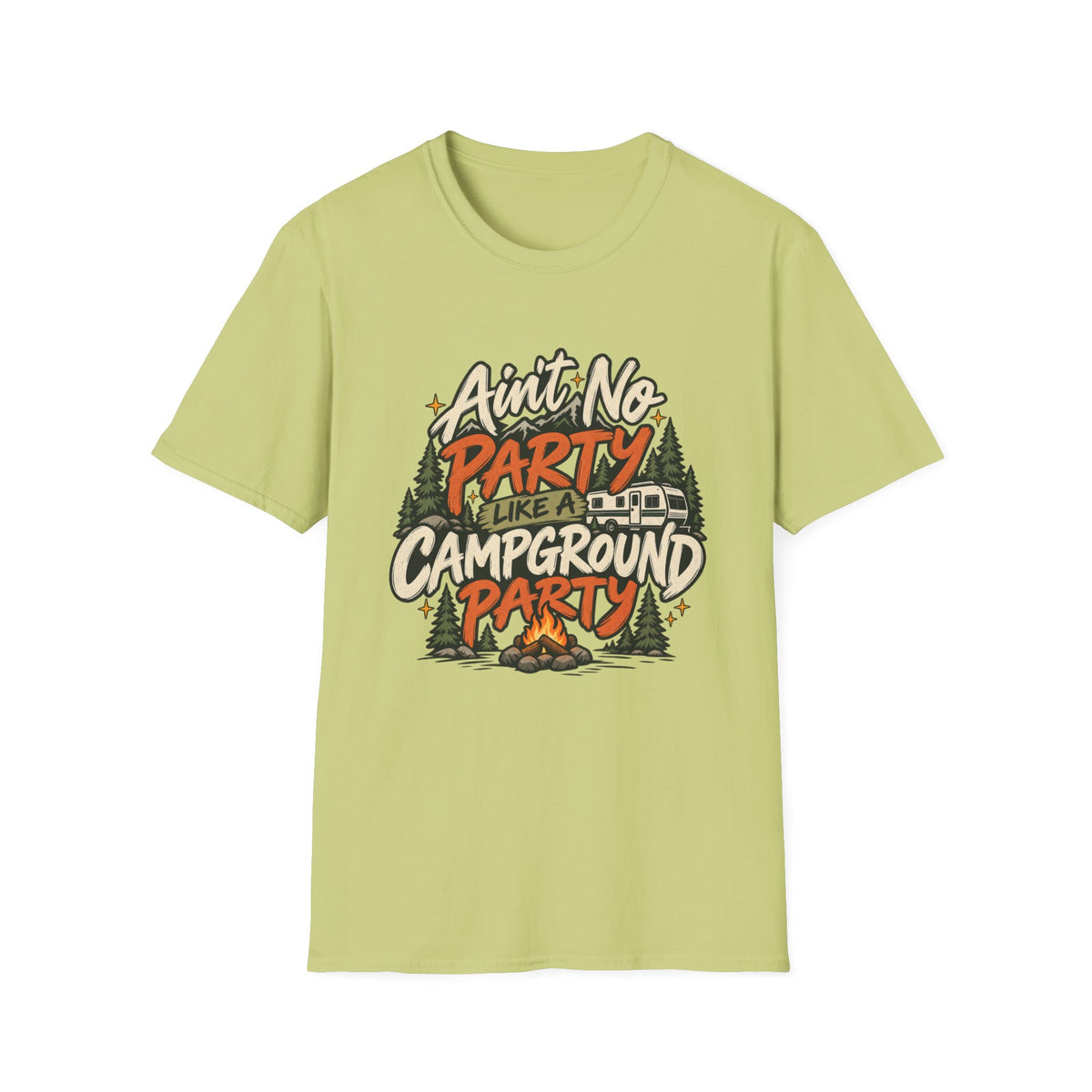 Camping Party T-Shirt
