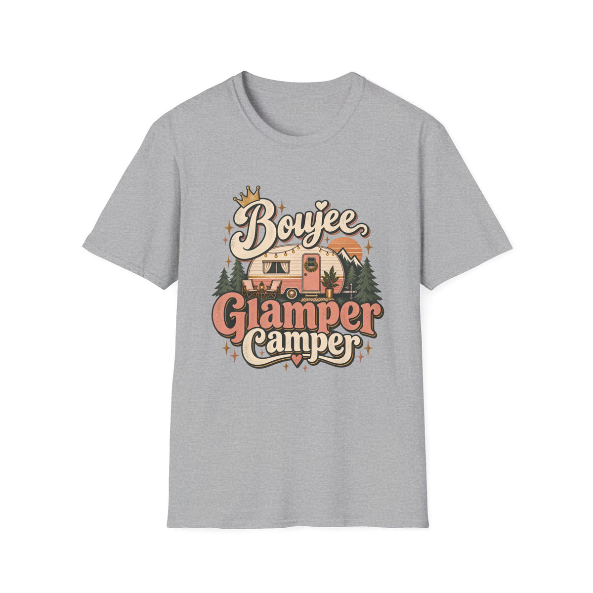 Boujee Glamper Camper T-Shirt