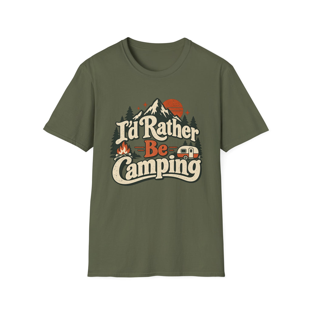 I'd Rather Be Camping T-Shirt
