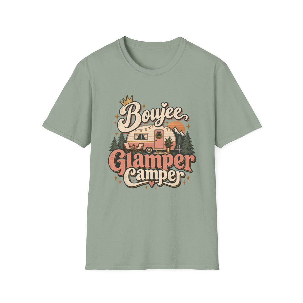 Boujee Glamper Camper T-Shirt