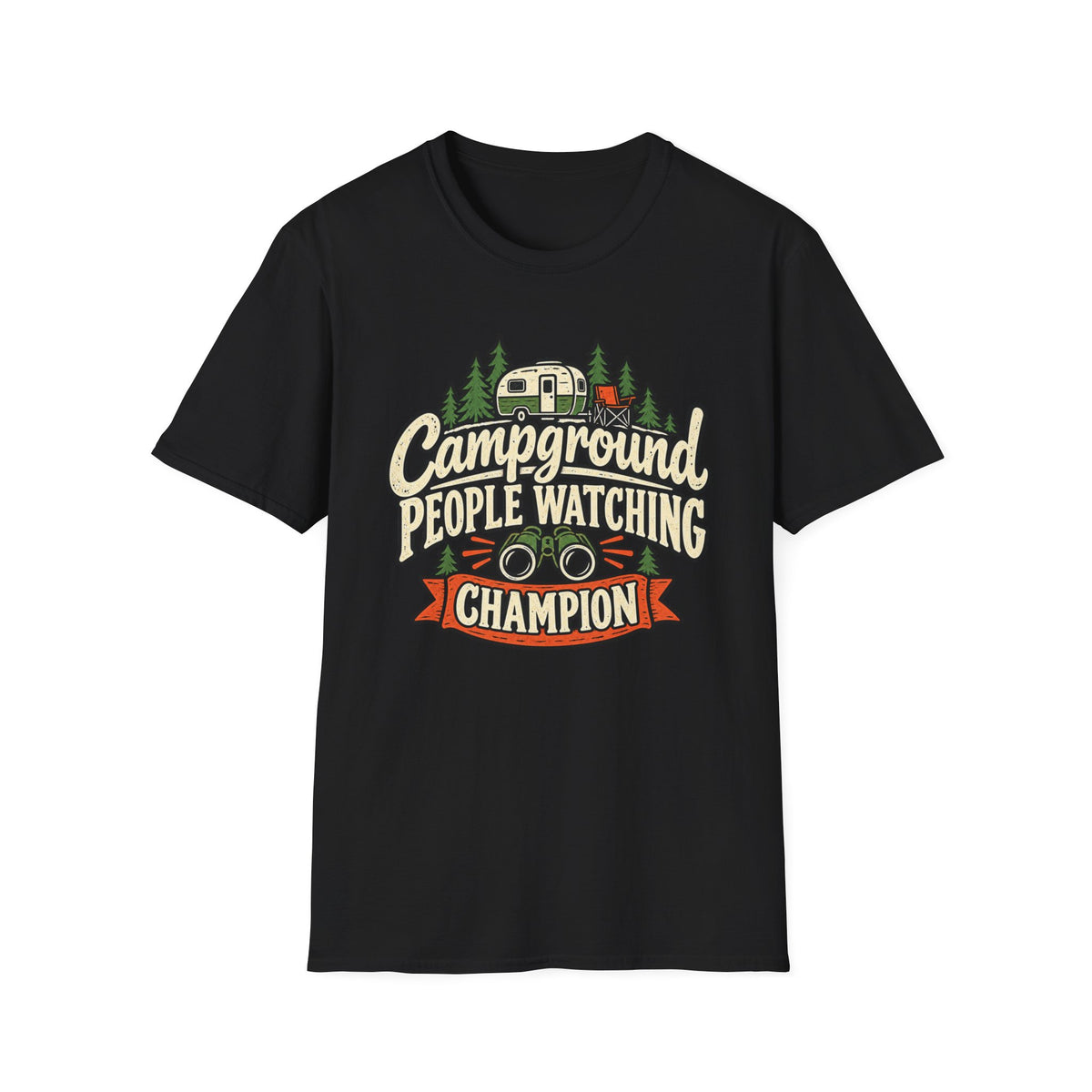 Campground People Watching Champion T-Shirt