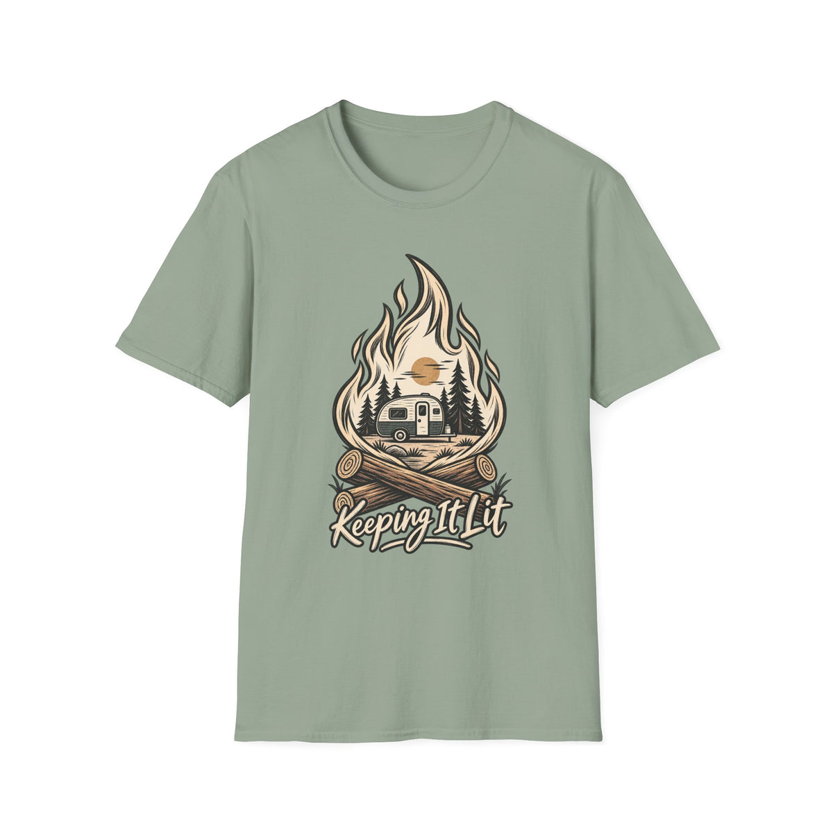 Keeping It Lit Camper T-Shirt